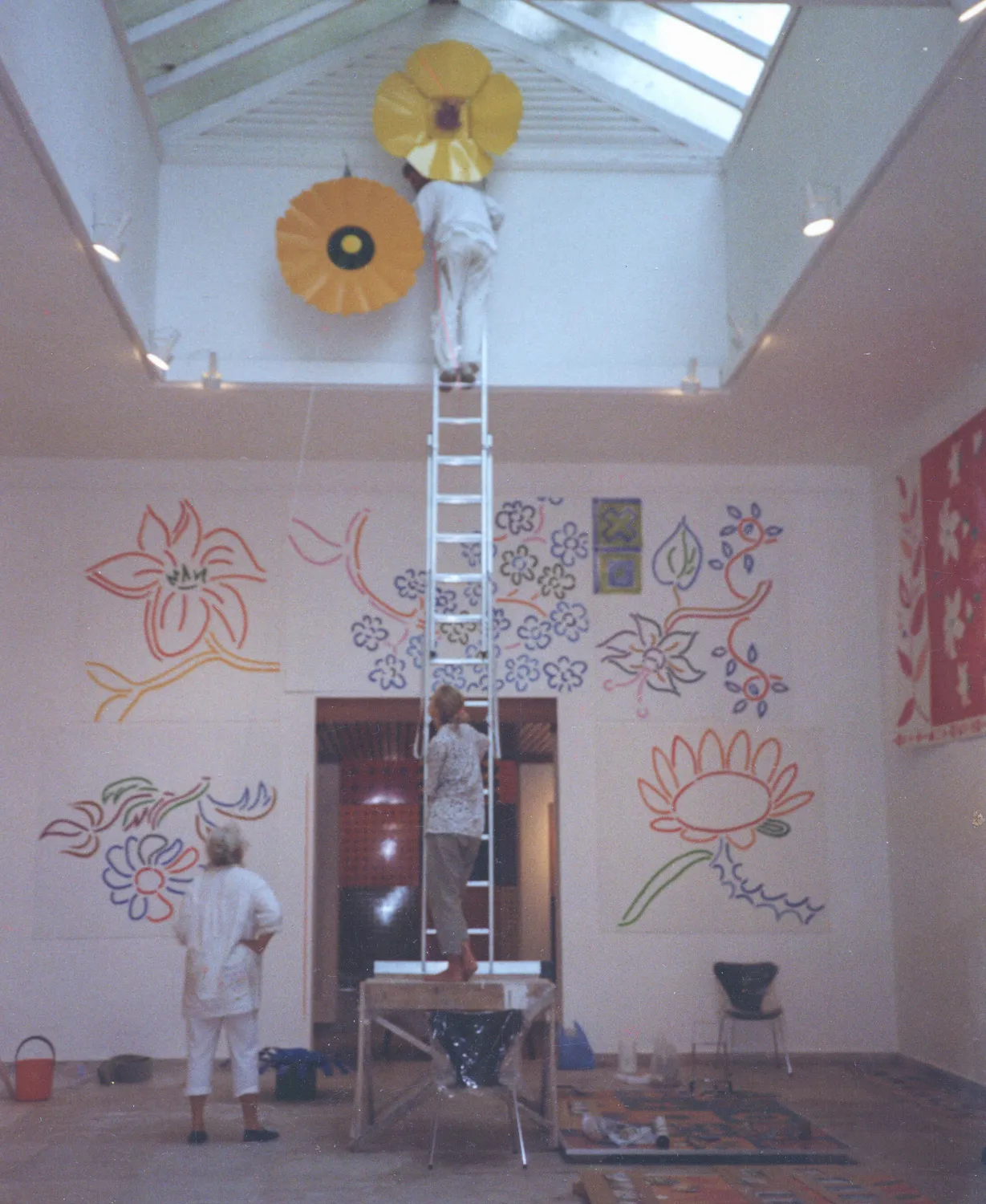 Metal flowers Padiglione Danese 1988