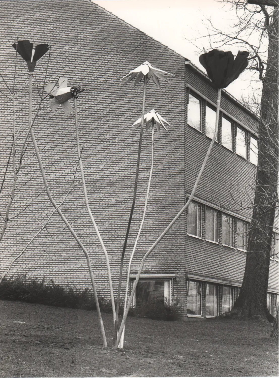 Metalblomsterne ved Århus Kunstmuseum 1984