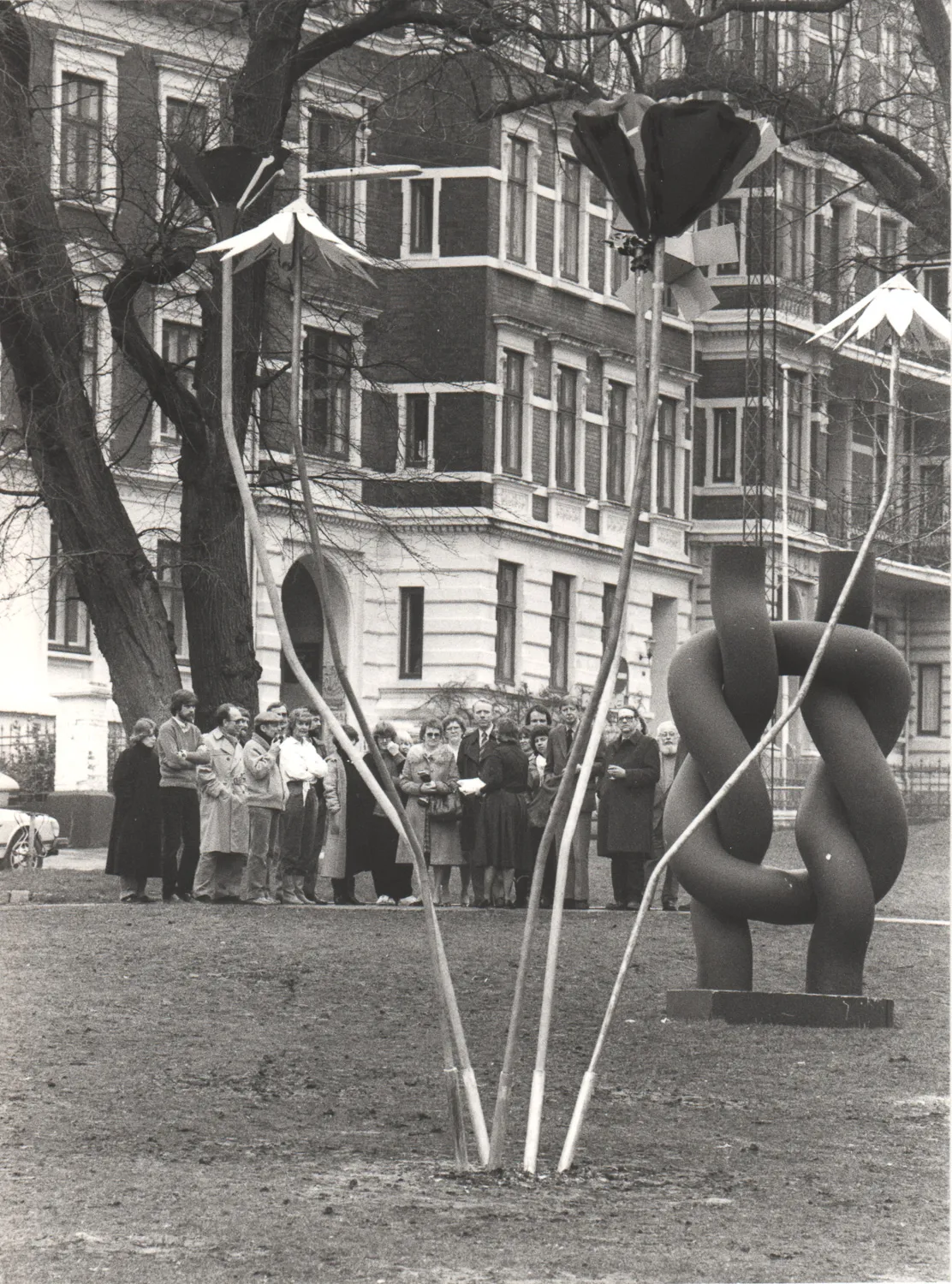 Metalblomsterne ved Århus Kunstmuseum 1984