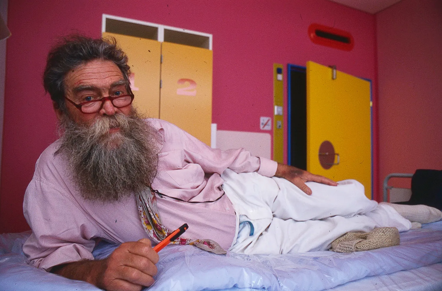 Poul Gernes at Herlev Hospital 1992
