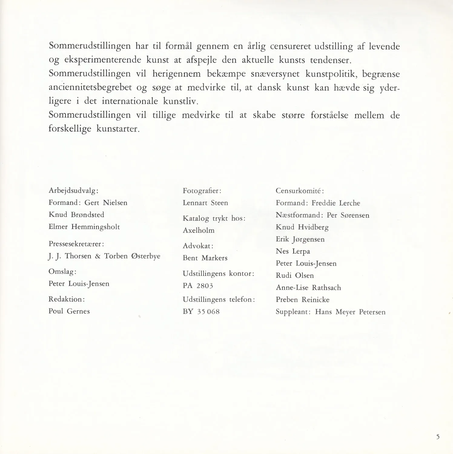 Sommerudstillingen 62