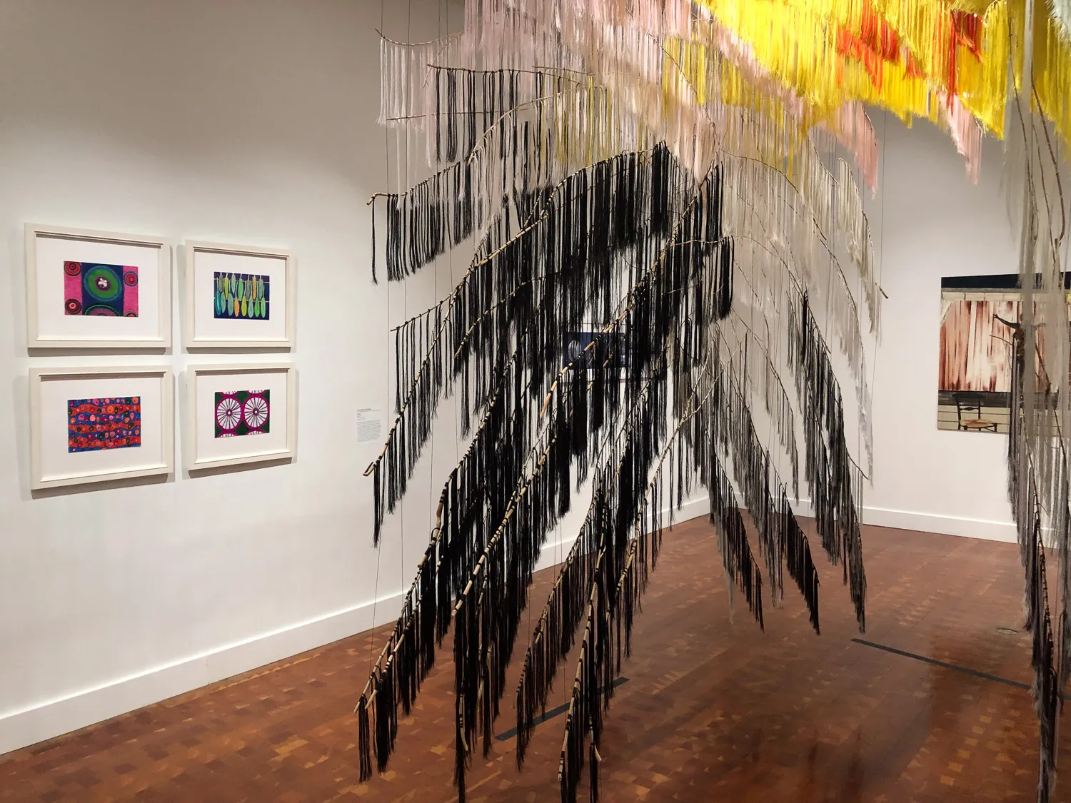 Fire tegninger af Aase Seidler Gernes ca. 2015