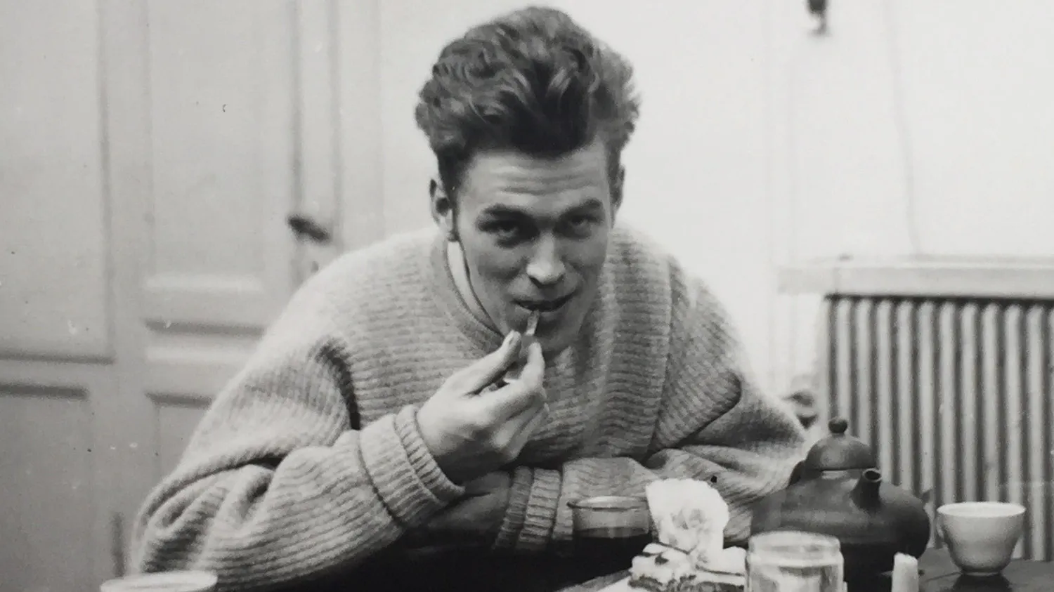 Lærer på Tegneskolen for Kvinder 1955