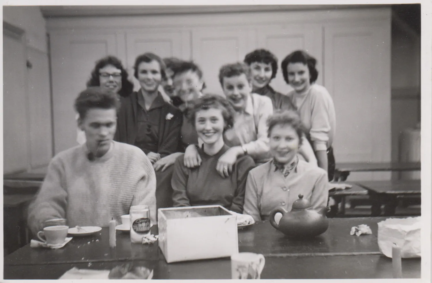 Lærer på Tegneskolen for Kvinder 1955