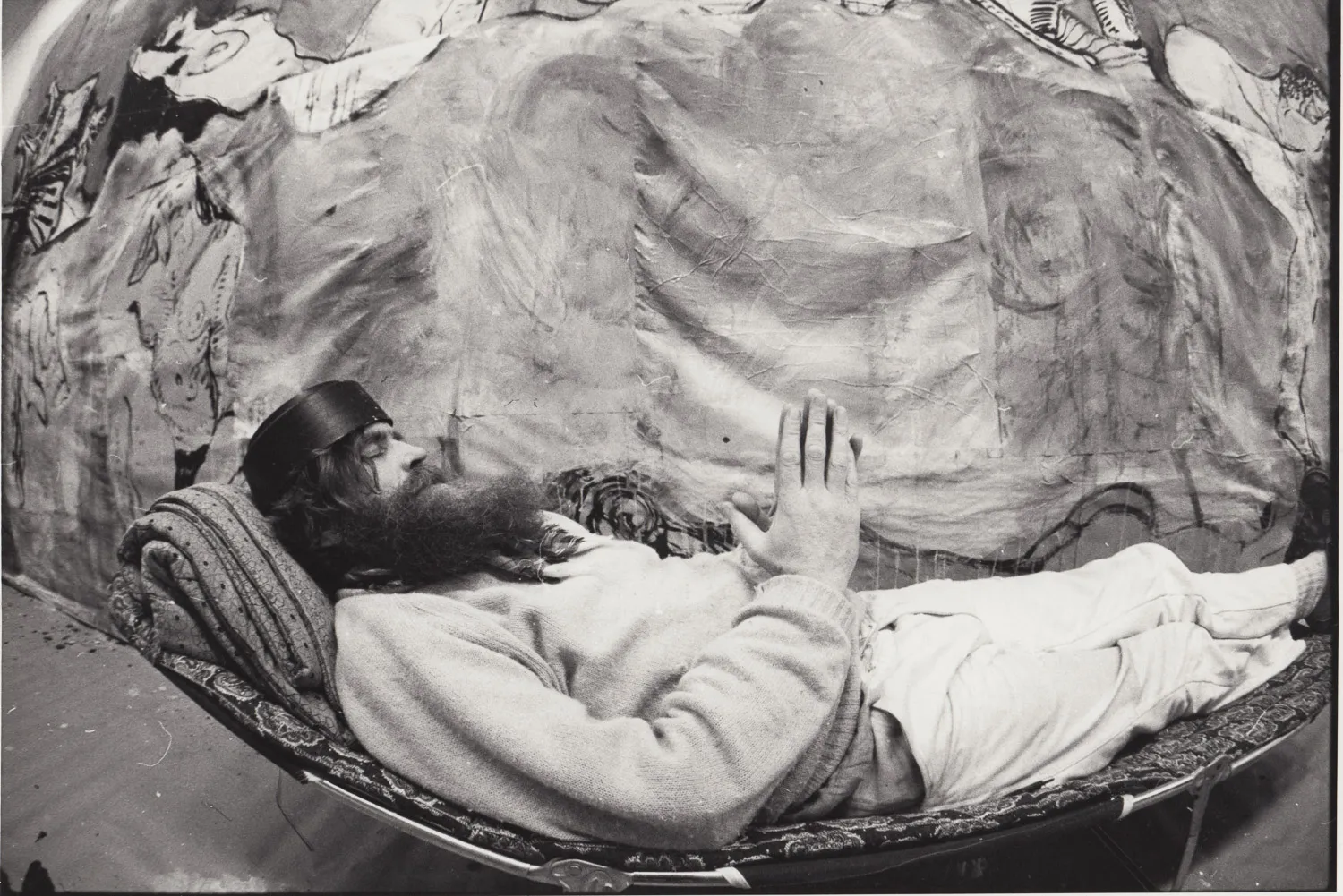 Poul Gernes som Kong Arthur i Aarhus, 1977